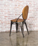 Classics Metal Dining Chair, Walnut