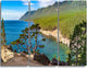"Lake Baikal on Summer Day" Metal Wall Art, 3 Panels, 36"x28"