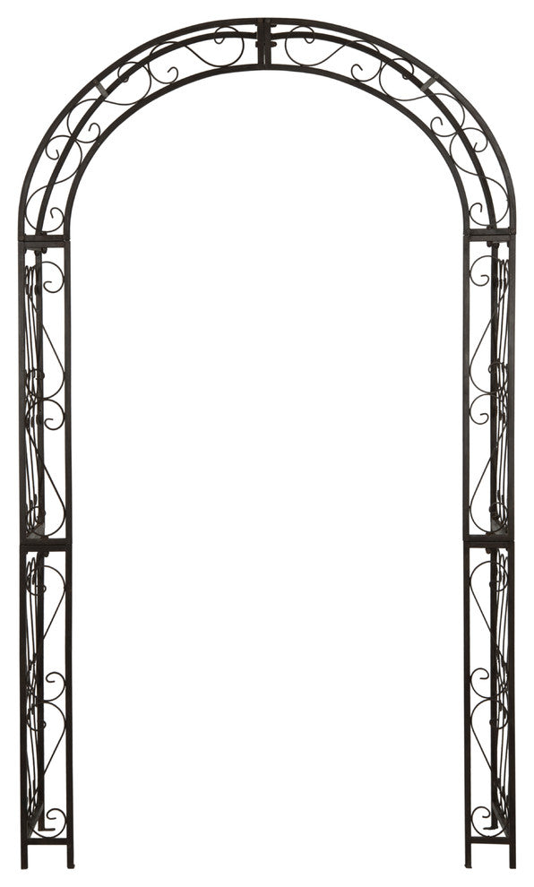 Safavieh Pagan Outdoor Arch, Rustic Brown