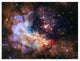 "Westerlund 2 and Gum 29 Cluster and Star Forming Region" Print by NASA, 26"x20"