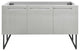 Annecy 60 Brushed Grey Bathroom Vanity Cabinet Only, SM-BV236
