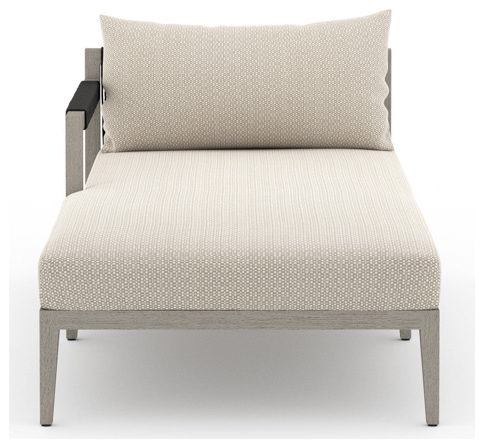 Sherwood Outdoor Laf Chaise Pc-Grey/Sand