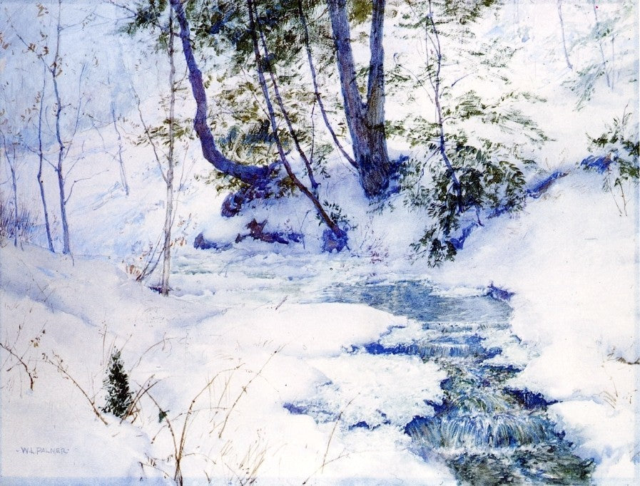 Walter Launt Palmer Brook in Winter Wall Decal