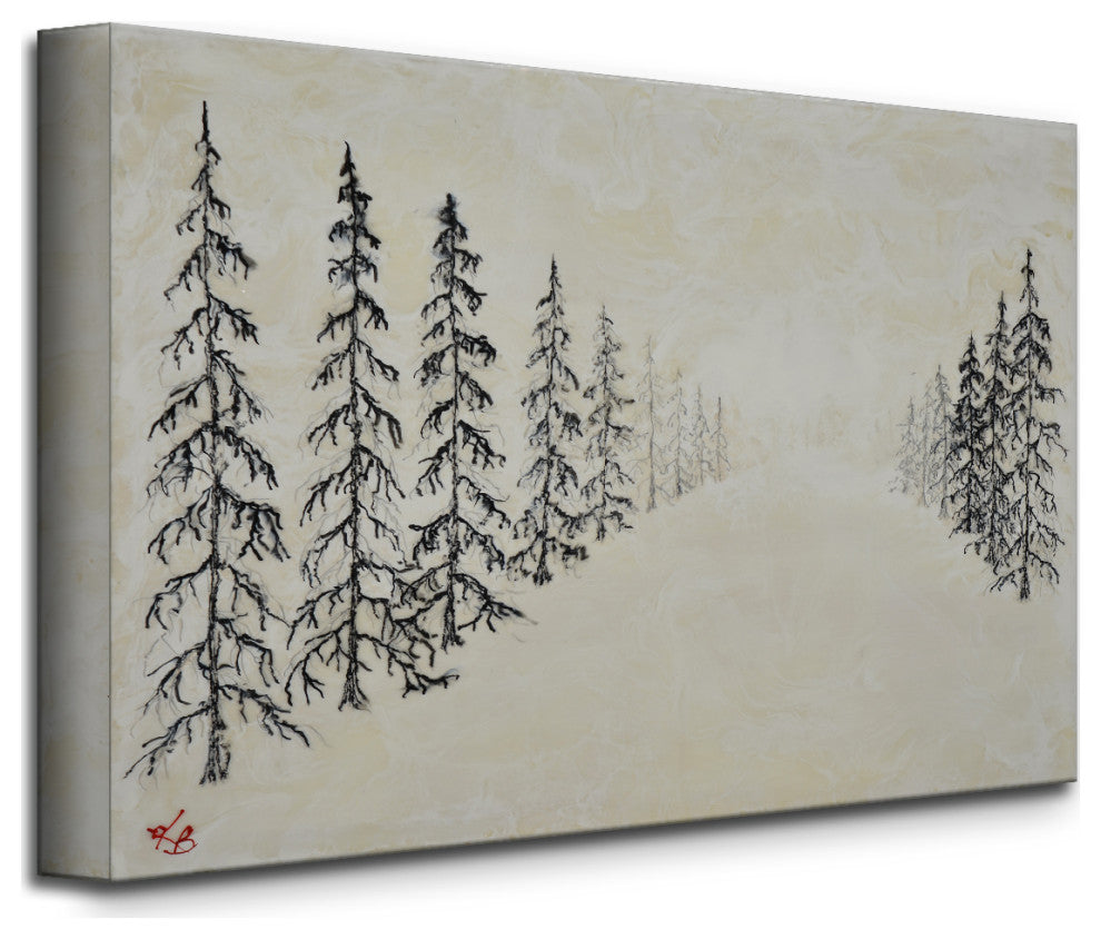 Monoscape XXXI Wrapped Canvas Wall Art by Karen Biery, 40"x30"