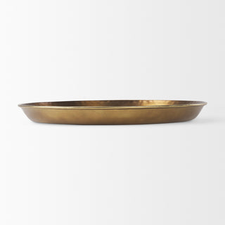 Eagan Gold Aluminium Tray, Large