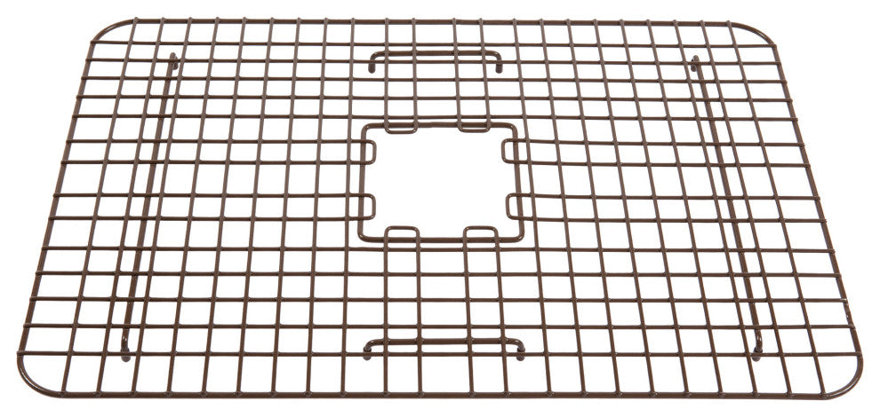 SinkSense Foster Antique Brown 25"x17" Kitchen Sink Bottom Grid