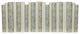Wrapped Color By The Foot, Sage Cream Damask