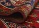 Fine Vintage Distressed Aelfdane Red Rug