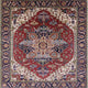 Ahgly Company Indoor Square Mid-Century Modern Area Rugs, 7' Square