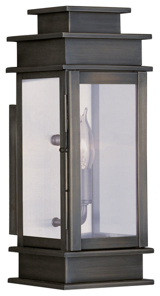 Princeton Outdoor Wall Lantern, Vintage Pewter