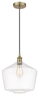 Innovations 616-1P-AB-G652-12-LED 1-Light Mini Pendant, Antique Brass