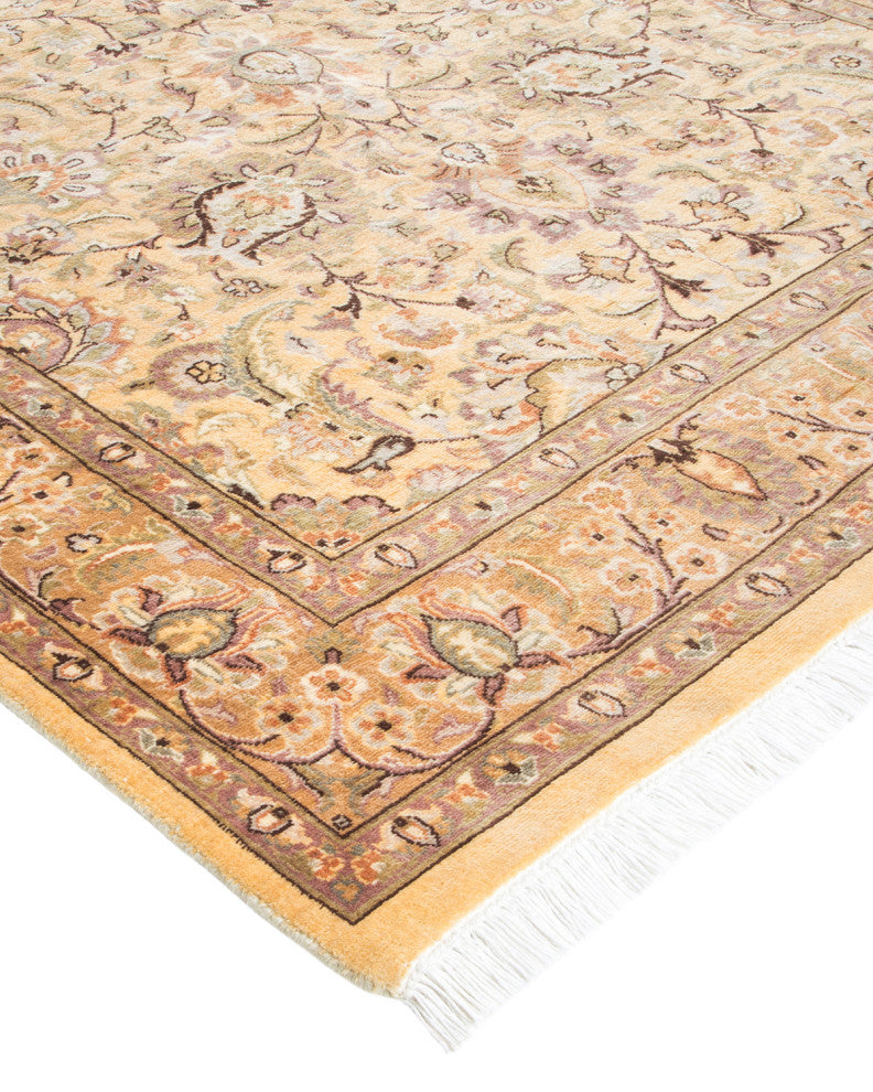 Mogul, One-of-a-Kind Hand-Knotted Area Rug Gray, 4' 1 x 5' 10