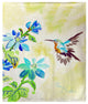 Aqua Hummingbird Throw