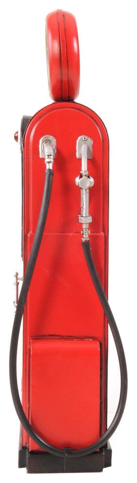 Gas Pump Clock Sculpture