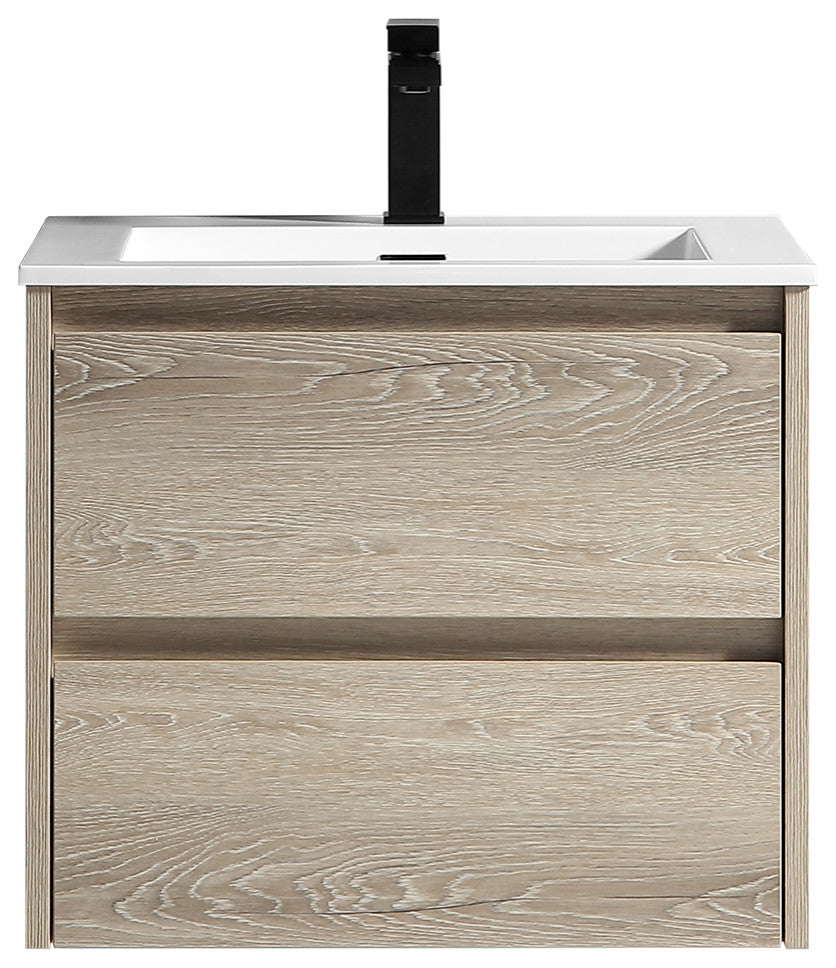 The Marlow Single Bathroom Floating Vanity, Liv, 24"