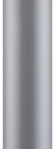 Extension Rod, Silver, 36"