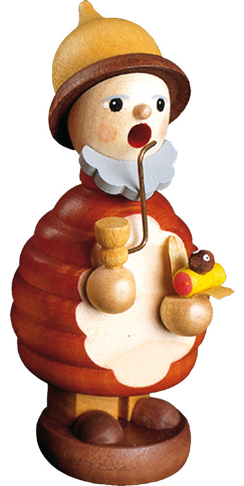 Richard Glaesser Incense Burner- Dwarf With Bird