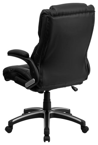 High Back Black Leather Executive Swivel Office Chair