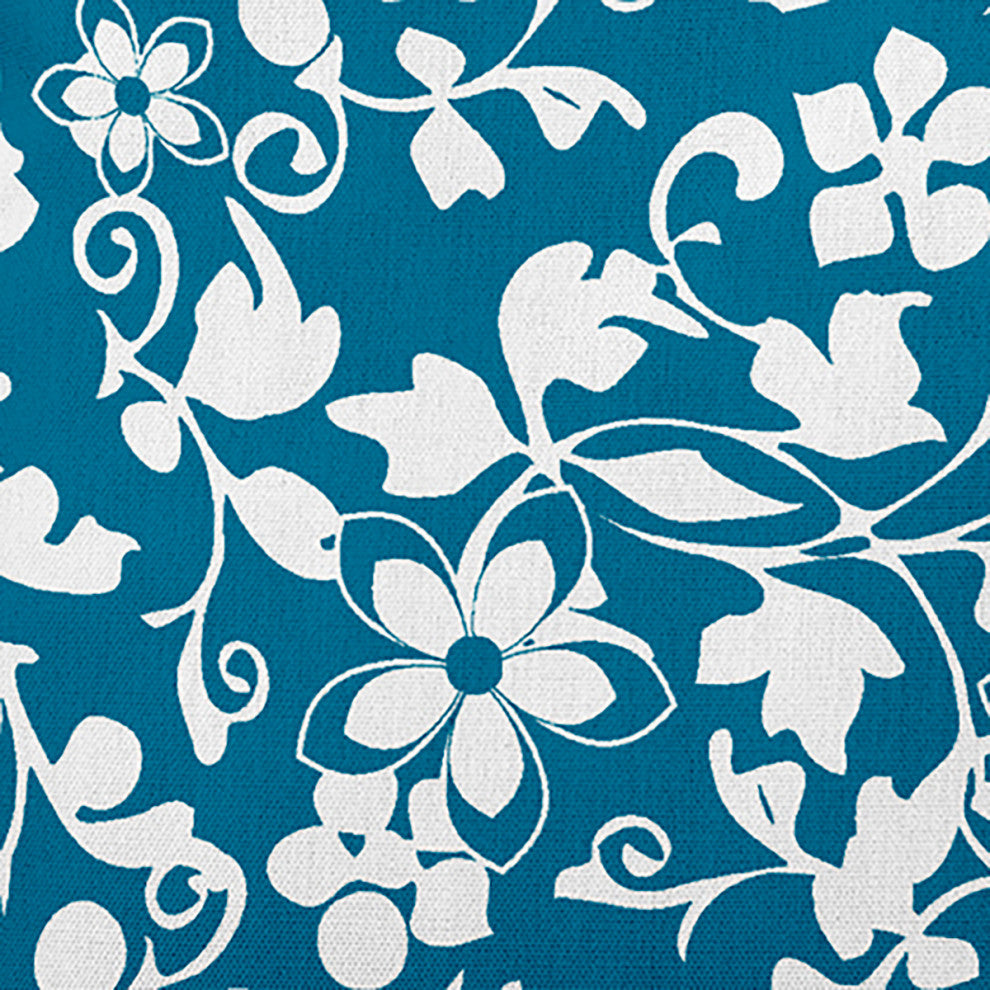 Evelyn Decorative Throw Pillow, Teal, 26"x 26"