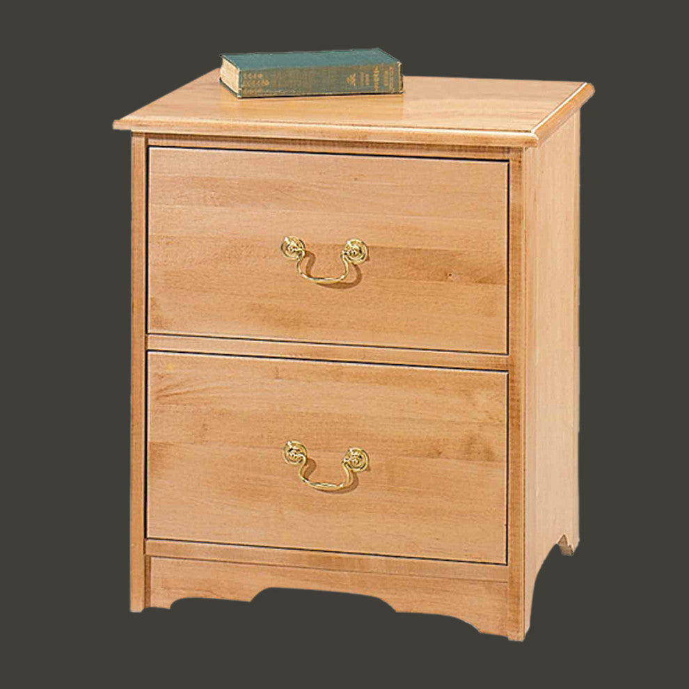 NIghtstand Cherry Maple 2 Drawer Chest |