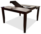 Crosspointe Counter Table With 18" Leaf