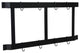 Rogar Ultimate Wall Mounted Pot Rack, Black