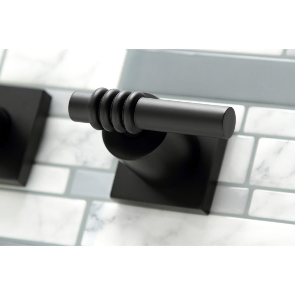 KS6040ML Wall Mount Tub Faucet, Matte Black