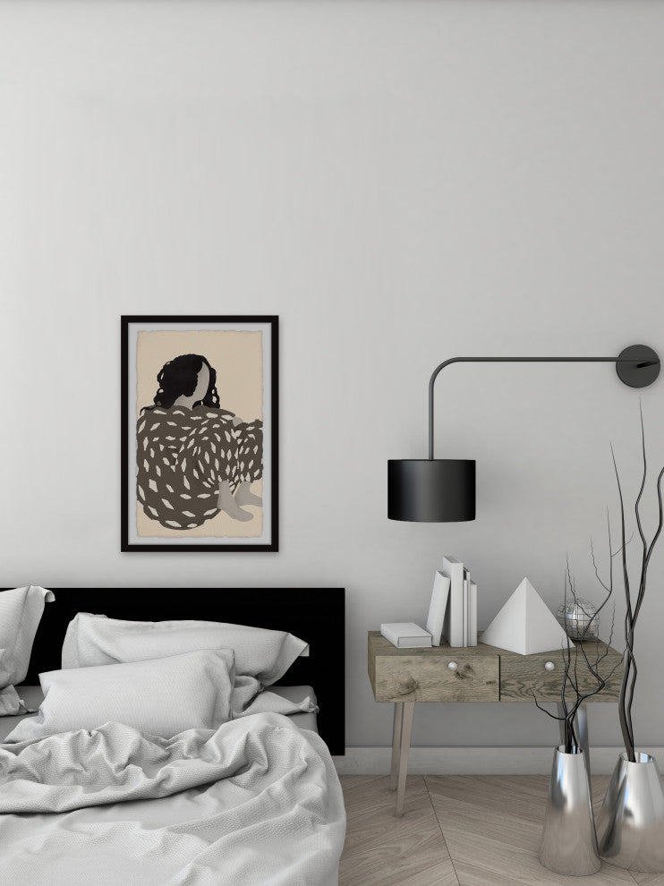 "Make It Happen" Framed Painting Print, 24x36