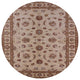 Ahgly Company Indoor Round Mid-Century Modern Area Rugs, 3' Round
