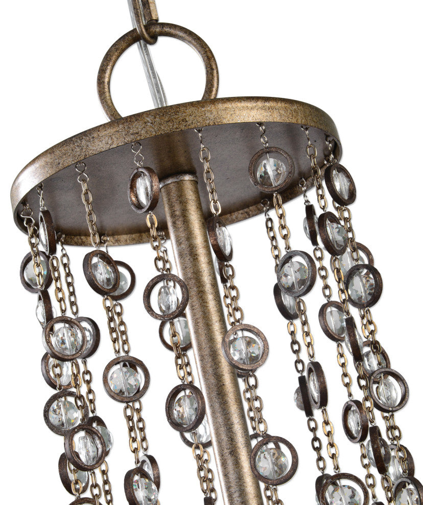Uttermost Valka 6-Light Crystal Chandelier