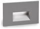 LEDme Horizontal Step and Wall-Light 120V Blue, Graphite
