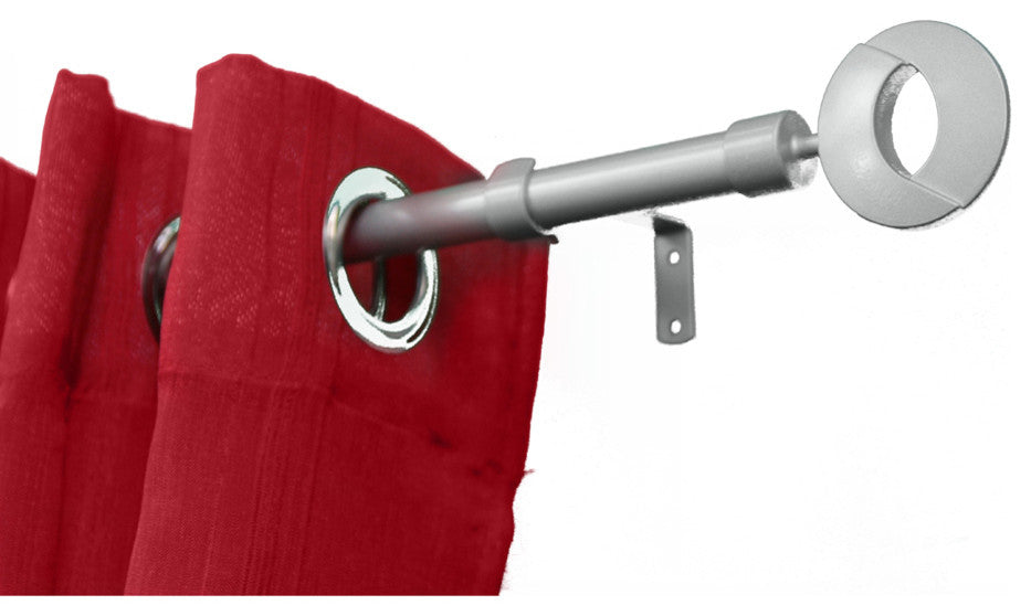 Extendable Curtain Rod Set 50 to 82 L -Diam