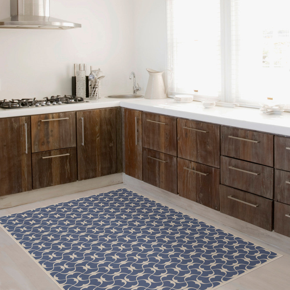 Joli Sol Metrical Vinyl Mat, 48x72 Rectangle