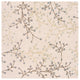 Surya Athena ATH-5008 Transitional Area Rug, Taupe, 6' Square