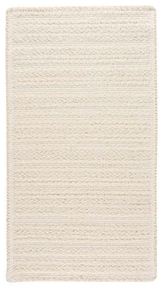 Harborview Braided Cross Sewn Area Rug, Light Beige, 2'x3'