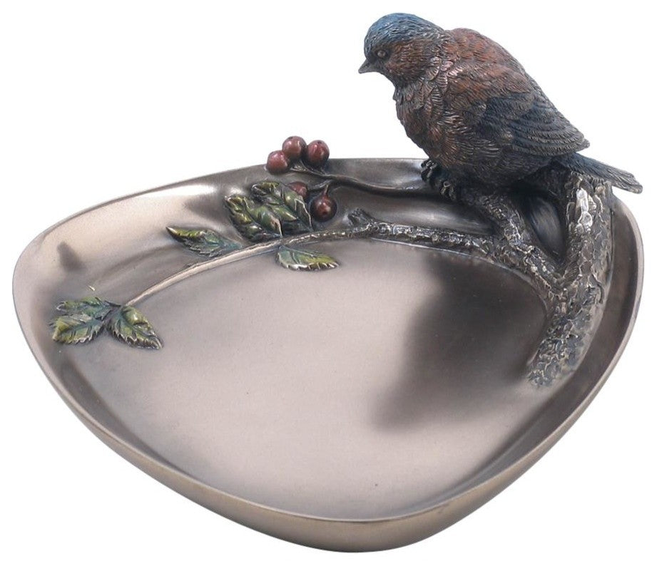 Pyracantha and Blue Tit Dish
