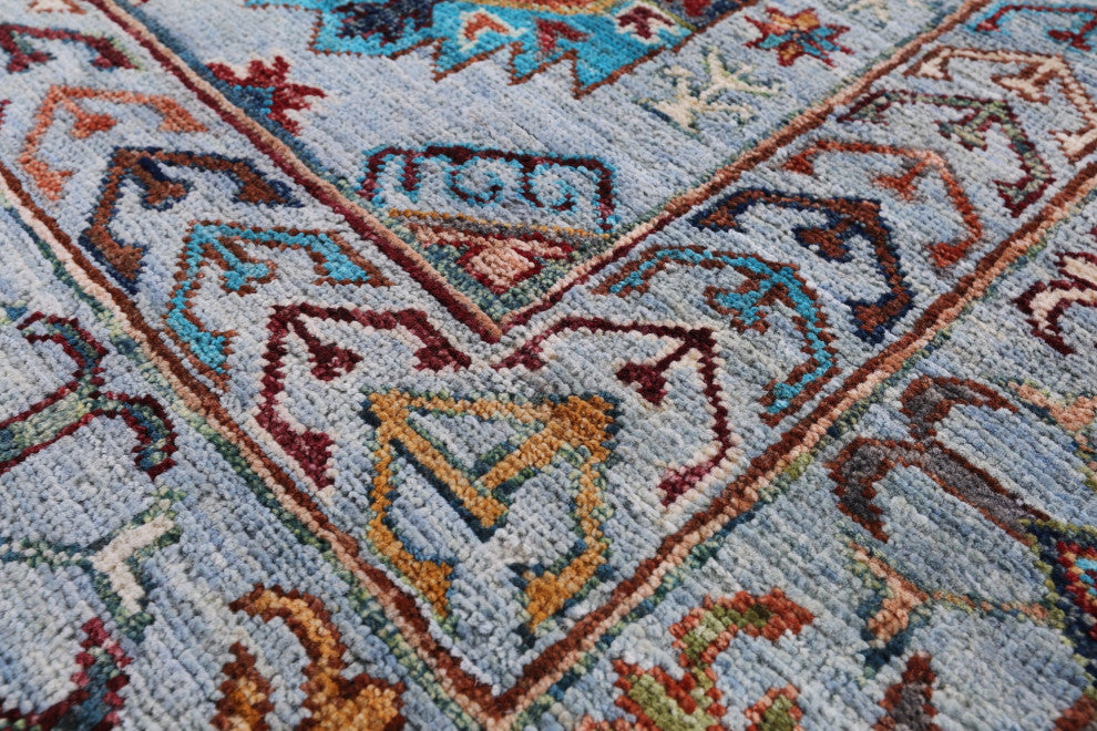 Fine Turkmen Ersari Handmade Rug 5' 8" X 8' 1" Q10575