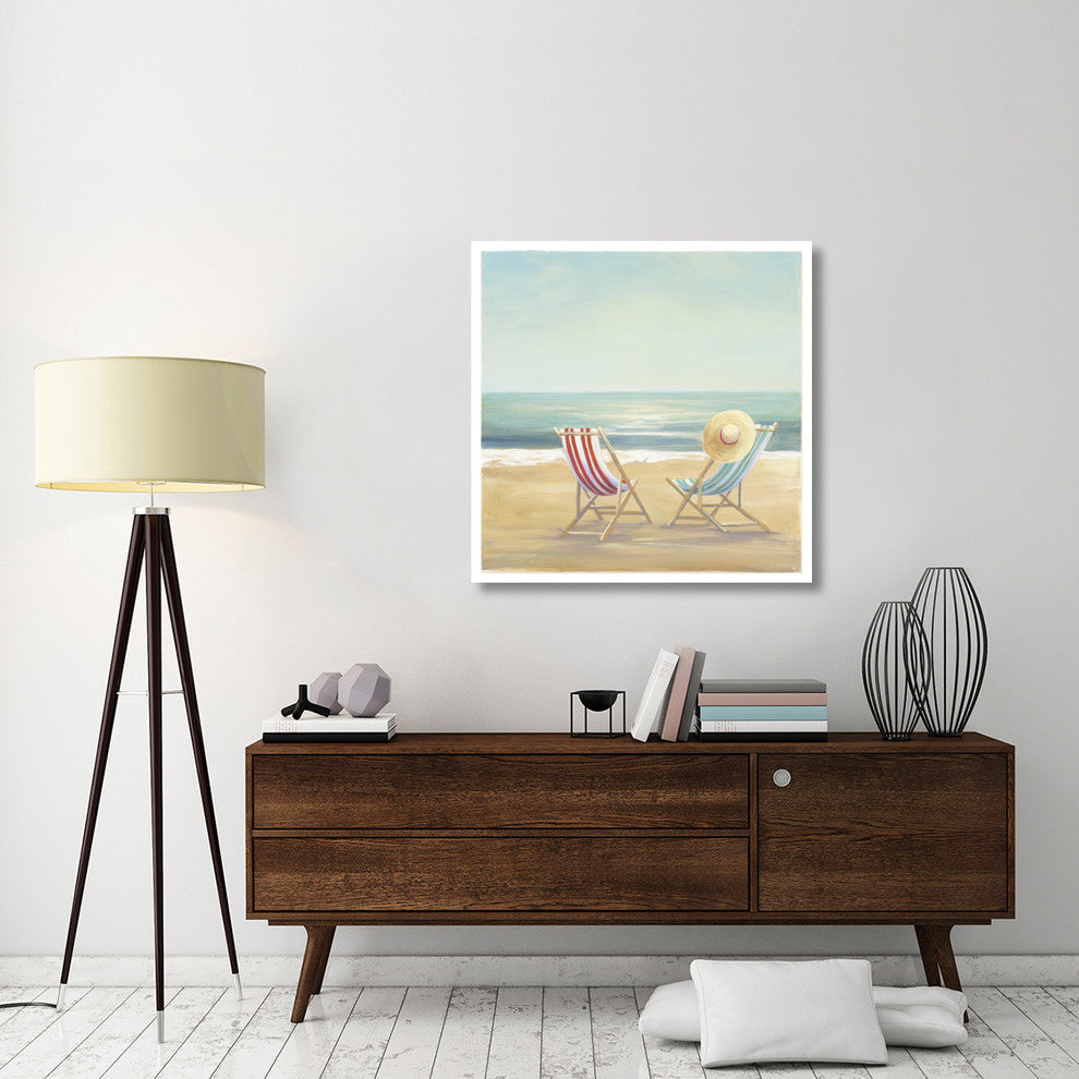 "The Simple Life" Digital Paper Print by Julia Purinton, 38"x38"