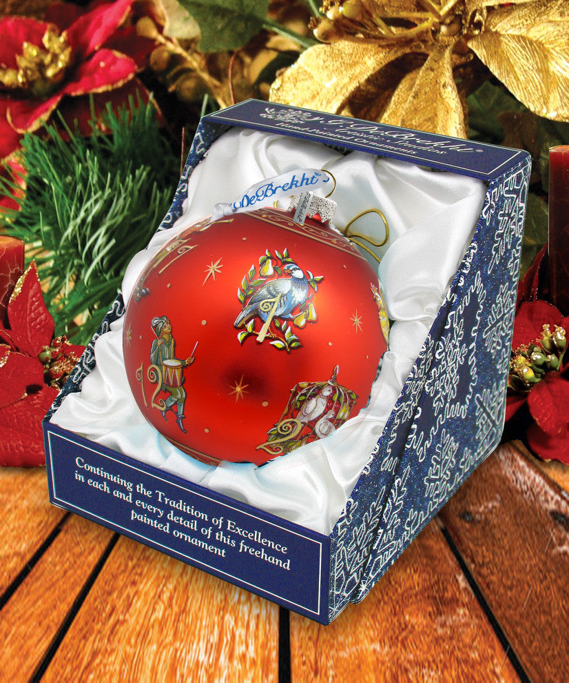 12 Days Of Christmas Glass Le