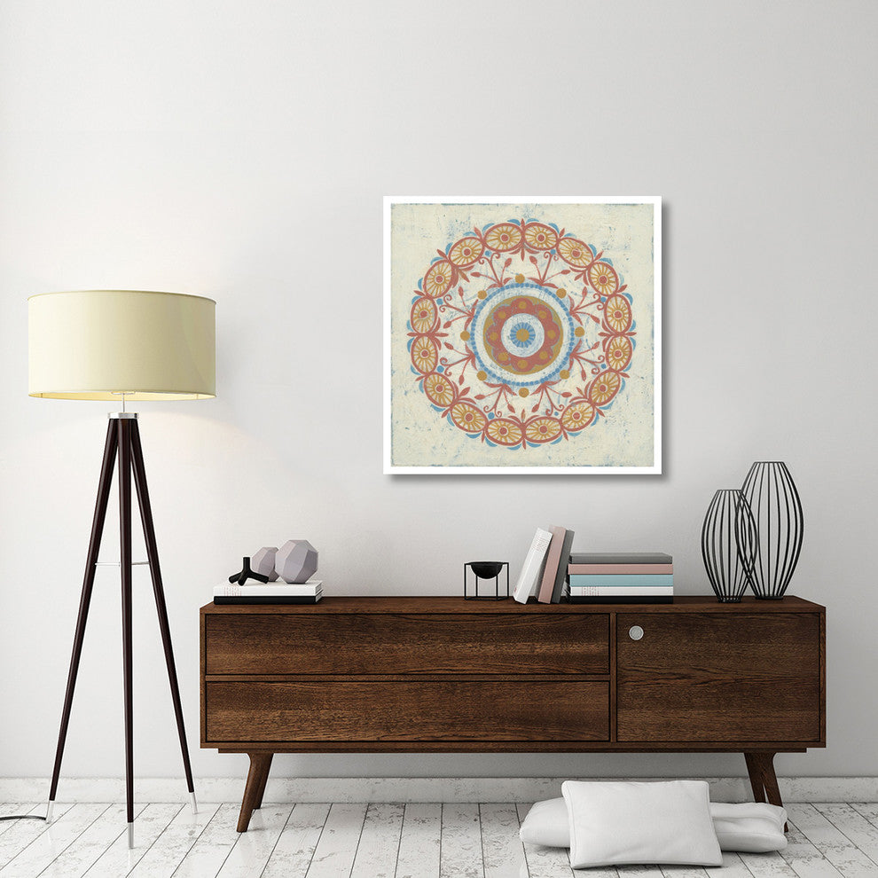"Lakai Circle I" Digital Paper Print by Kathrine Lovell, 38"x38"