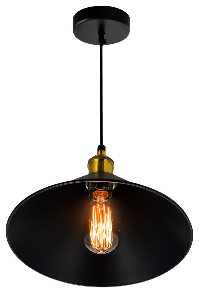 Brave 1 Light Black Mini Pendant