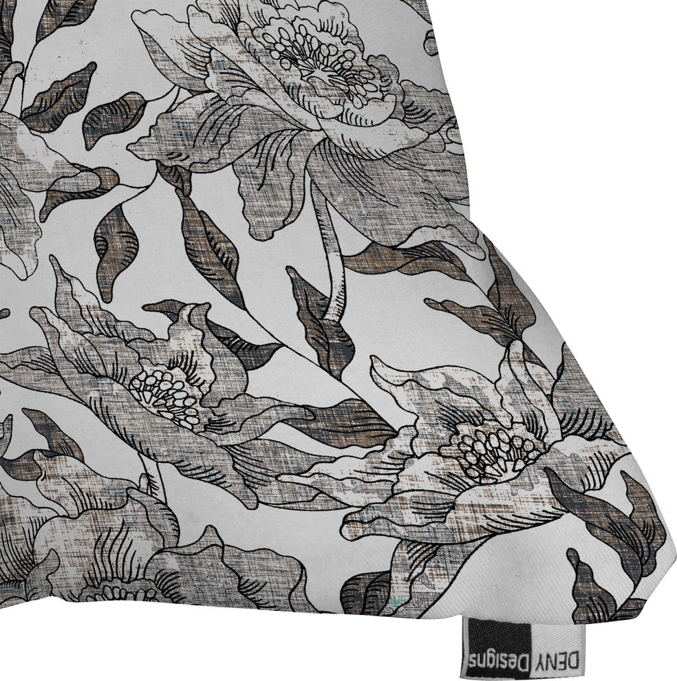 Holli Zollinger Summertime Natural Outdoor Throw Pillow, Medium
