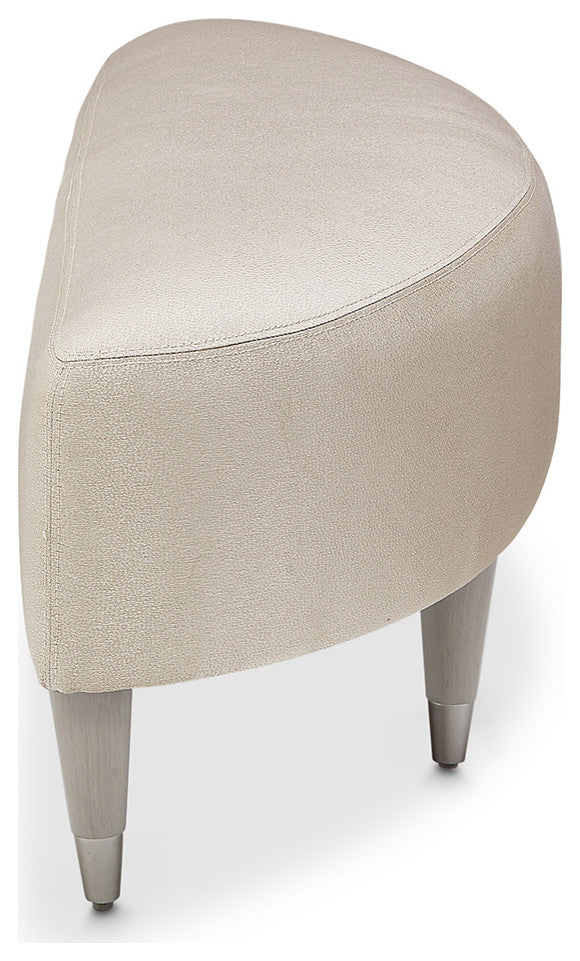 Eclipse Accent Bench - Ivory/Moonlight Gray