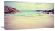 "Vintage Style Seashore Thailand" Seascape Art Canvas, 1 Panel, 60"x28"