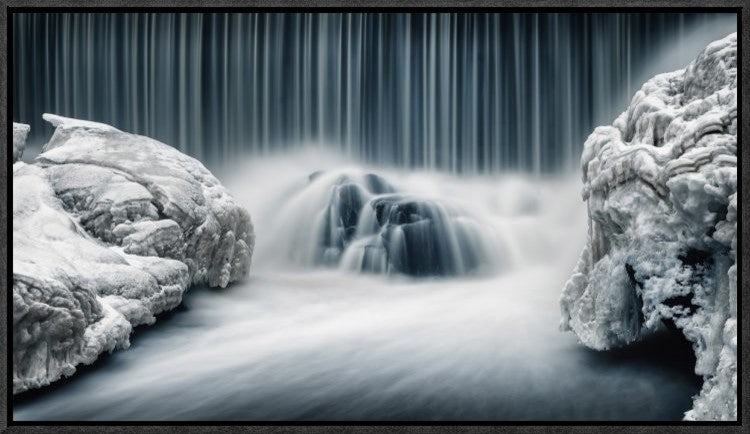 Icy Falls, 22"x12"
