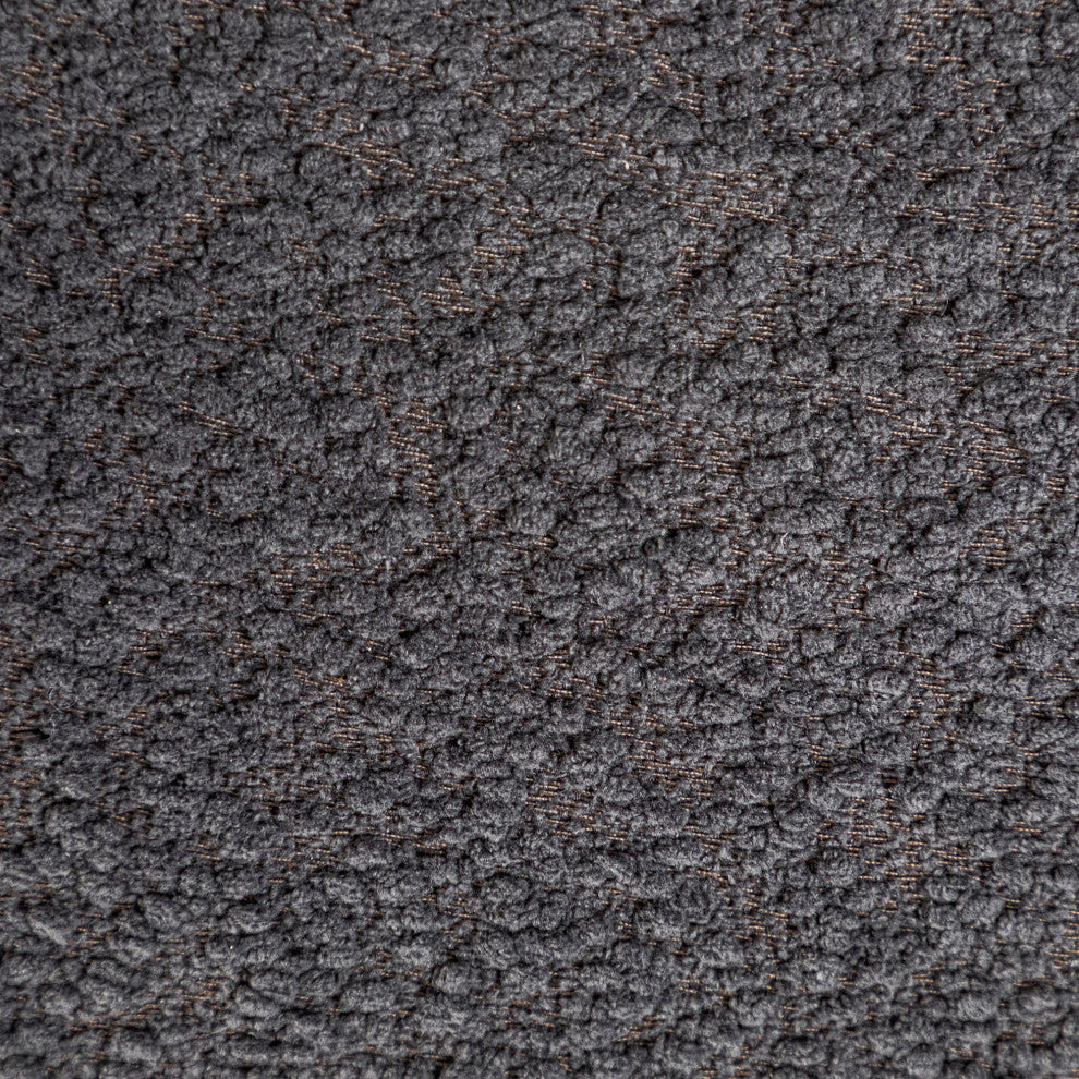 28" Wide Boucle Upholstered Square Armchair, Set of 2, Gray