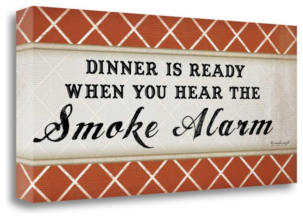 "Dinner Is Ready" By Jennifer Pugh, Giclee Print on Gallery Wrap Canvas