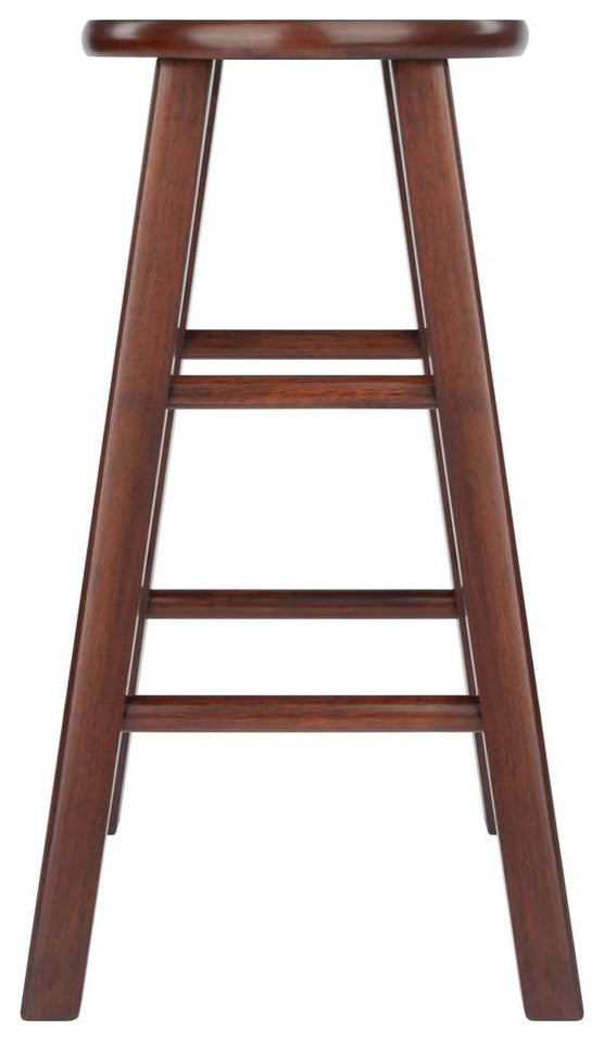 Element Counter Stools, 2-Pc Set, Walnut