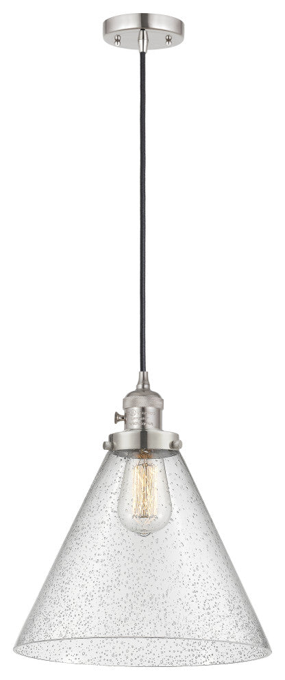 INNOVATIONS 201CSW-PN-G44-L-LED 1-Light Mini Pendant Polished Nickel