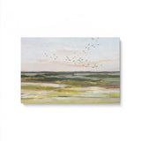 "Skyscape Serenade" - Pastoral Elegance Canvas Art Print